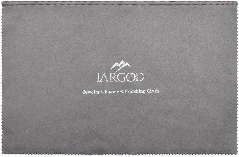 JARGOD Pro Size Silver Polishing Cloth Jewelry Cleaning Cloth 11" X 14" inches for Cleaning Gold, Silver and Platinum Jewelry Coins Watch, Keeps Jewelry Clean and Shining. (Pack of 1) - Image 2